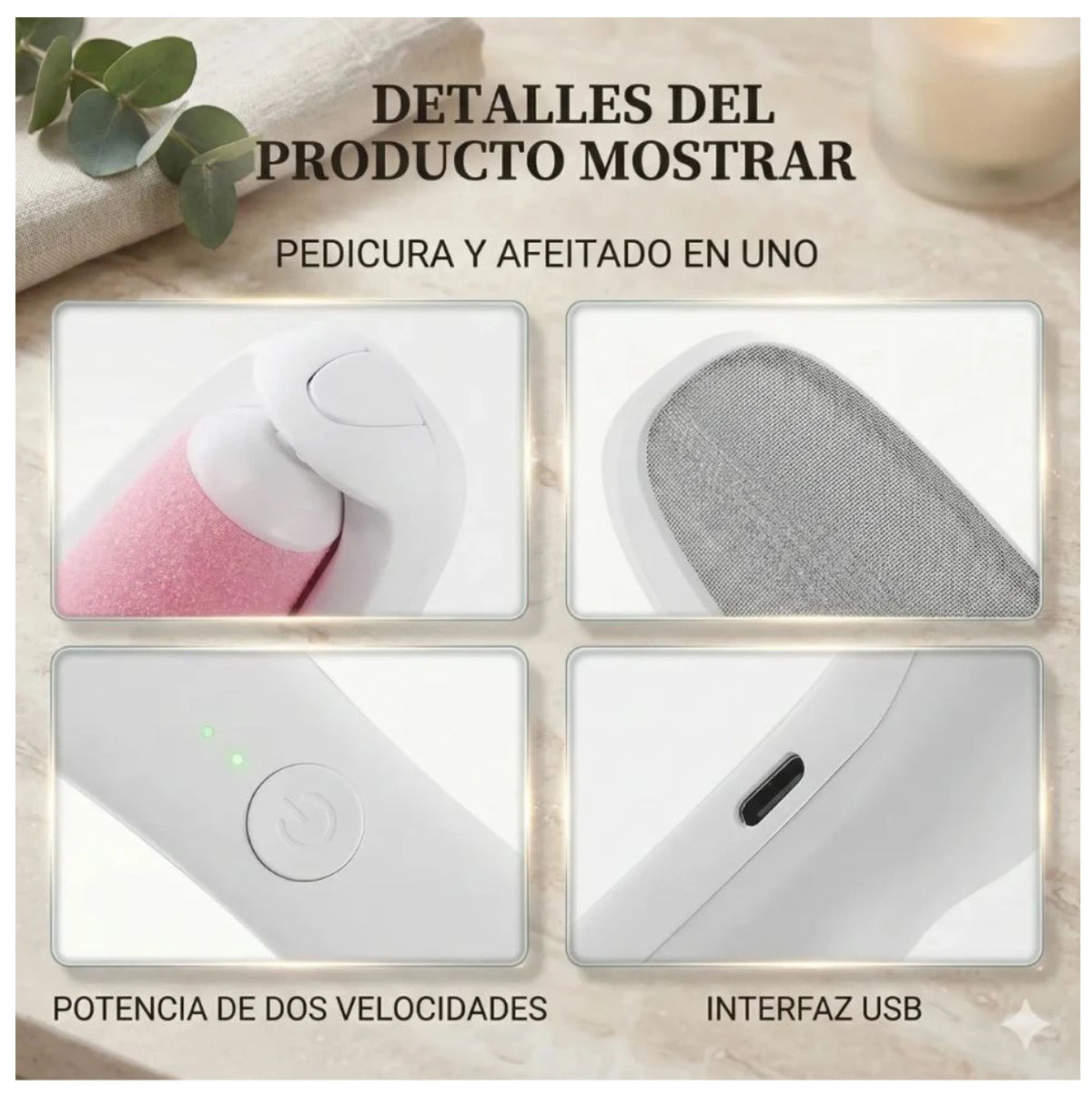 Lima Exfoliador Pies Removedor de Callos